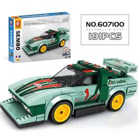 森宝积木-机械狂飙 607100【蓝旗经典】