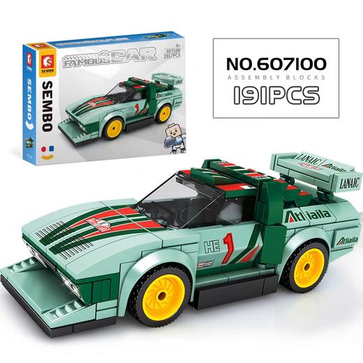 森宝积木-机械狂飙 607100【蓝旗经典】 商品图0