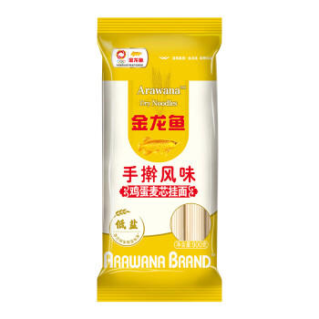 金龙鱼家常系列 鸡蛋劲道龙须挂面面条组合装 1000g*3 拉面 汤面 素面  /粮油调味 /挂面 /风味挂面 商品图1