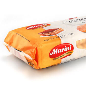 安诺尼意大利进口手指饼干200g囤年货提拉米苏原料围边装饰烘焙拇指饼干 /粮油调味 /烘焙原料 /基础原料 商品图0