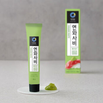 清净园辣根芥末调味酱 韩国进口 管状35g 韩式风味料理日料寿司蘸酱 /粮油调味 /调味品 /西式酱料 商品图3