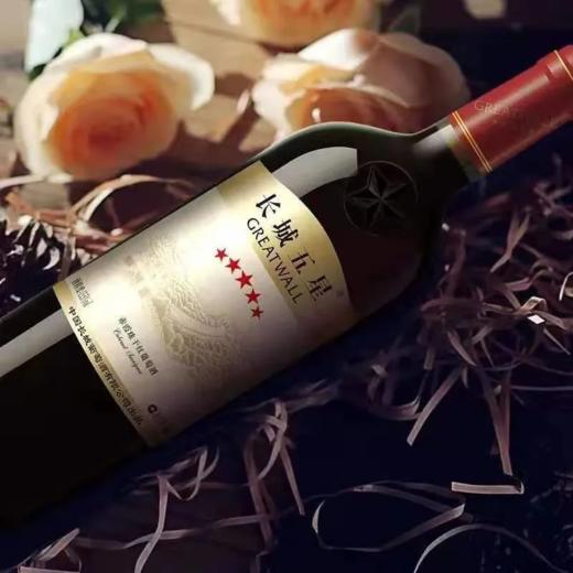 长城五星木盒赤霞珠干红葡萄酒 整箱750ml*6瓶包邮 商品图2