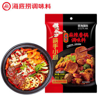 海底捞筷手小厨麻辣香锅调料 调料包2份 可做2顿冒菜串串海鲜香锅220g /粮油调味 /调味品 /复合调味料 商品图4