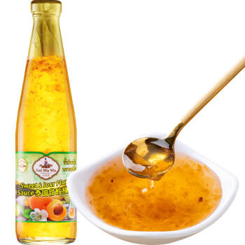 水妈妈 泰国进口 甜酸梅子酱柠檬虾 春卷煎饺火锅烧烤蘸酱640g 叉烧酱 /粮油调味 /调味品 /西式酱料 商品图1