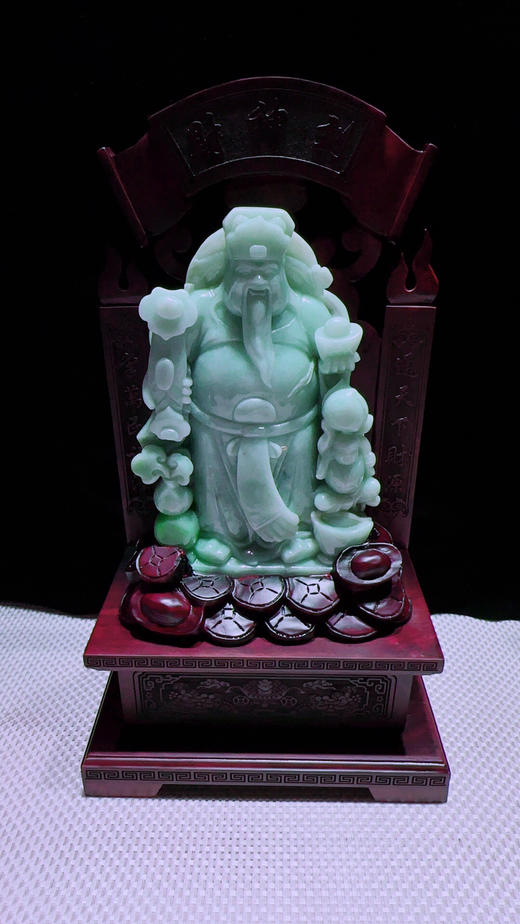 620706翡翠摆件【财神】 商品图3