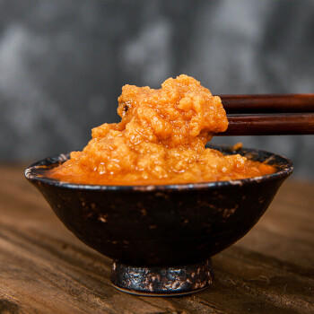 云山半纯蟹黄酱不含蛋黄秃黄油蟹肉蟹膏蟹粉拌面拌饭酱即食送礼100g /粮油调味 /调味品 /中式酱料 商品图5