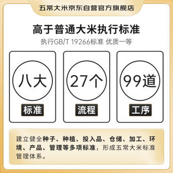 五常大米官方溯源 吾尝好 优质五常大米 10斤 原粮稻花香2号 有机 新米 /粮油调味 /米 /稻花香米 商品图4