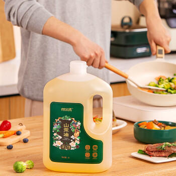 得尔乐【保真山茶油】山茶油5L 有机油茶籽油 低温压榨食用油 /粮油调味 /食用油 /山茶油 商品图7