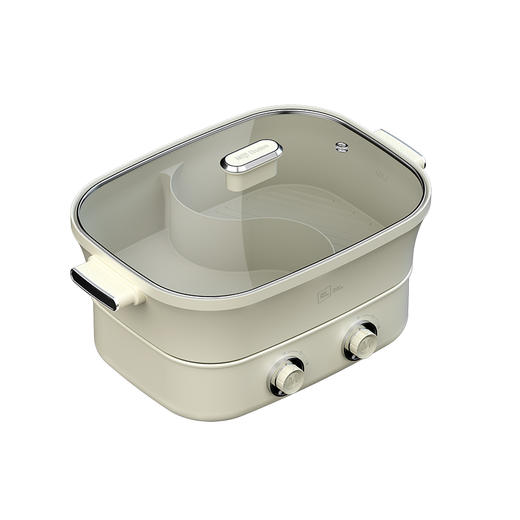 米技生活多功能锅EMP-L6810家用电火锅料理锅 商品图4