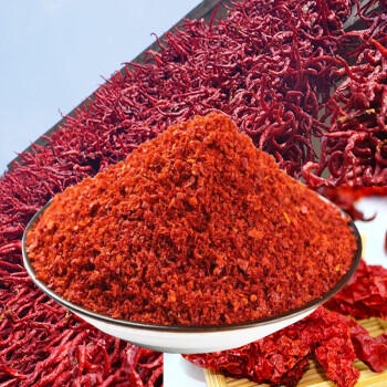 小爆告 辣椒面标细粉500g袋装陕西特产秦椒石碾油泼辣子面辣椒粉香辛料 /粮油调味 /调味品 /基础香辛料 商品图2