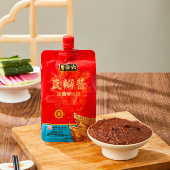六必居 豆瓣酱 450g*3 原酿零添加 不使用防腐剂 中华老字号 /粮油调味 /调味品 /烹饪酱 商品图2