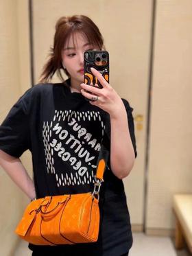 驴家 珍珠字母绣花圆领短袖（JN）