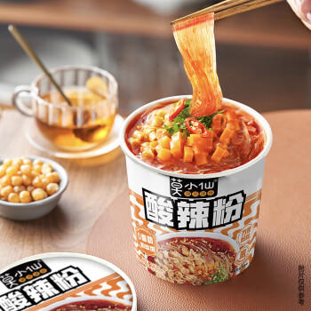 莫小仙酸辣粉*3桶+重庆小面*3桶装 冲泡方便速食624g泡面粉丝零食夜宵 /粮油调味 /方便食品 /方便面 商品图0