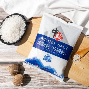 中盐 腌制盐800g*25箱装20公斤【加碘】粗盐 大颗粒 粗粒盐 腌肉泡菜 /粮油调味 /调味品 /盐 商品图0