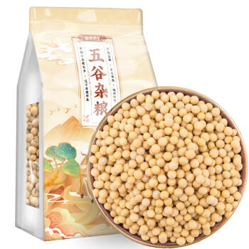 吾谷为伴黄豆2斤 豆浆豆 可发豆芽 打豆浆 大豆 五谷杂粮 /粮油调味 /杂粮 /其他杂粮 商品图2