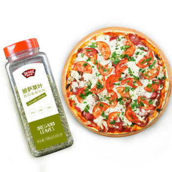 极美滋  披萨草叶198g甘牛至叶碎阿里根奴西餐式匹萨意面香草料调料 /粮油调味 /调味品 /基础香辛料 商品图1