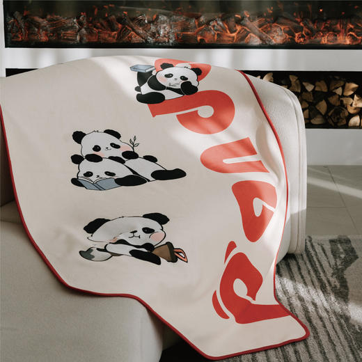 【福多多】 高端锦狐绒多福毯  平安喜乐保温杯 新春福袋 商品图4