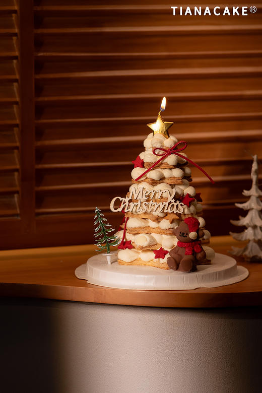 🌟圣诞限定｜星愿璀璨🎄（五寸加高拿破仑塔） 商品图5