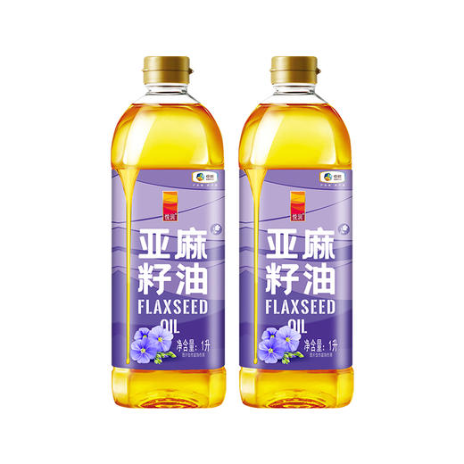 中粮悦润亚麻籽油礼盒1L*2 商品图1