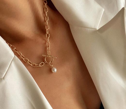 LHWINDSOROTold times but good times好时光项链复古搭扣绳索链条 商品图7