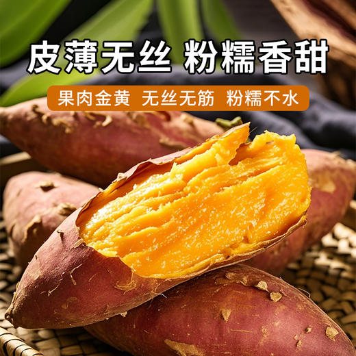 【归心之旅】云南有机榴莲蜜薯口感醇厚香甜软糯新鲜采摘现发 商品图2