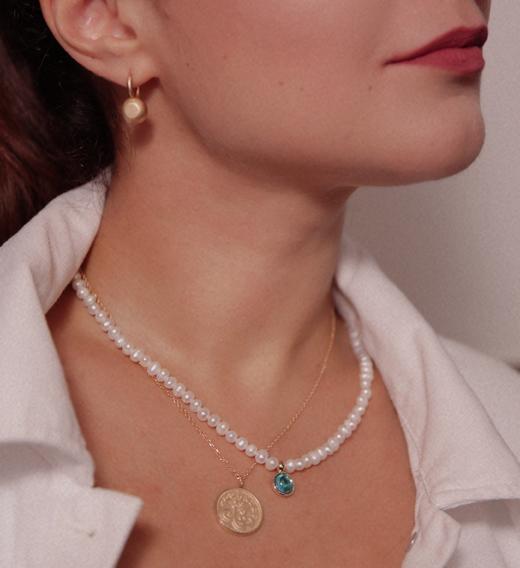 LHWINDSOR 健身系列壶铃耳环别致金属磨砂质感原创设计独特造型耳饰 商品图6