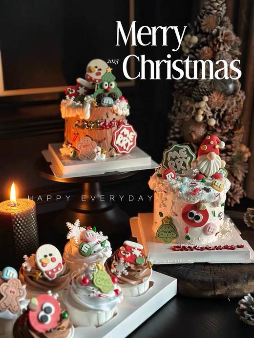 圣诞主题蛋糕 商品图2