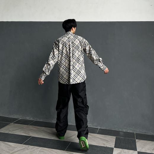 B家 Vintage 复古格纹长袖衬衫（JN） 商品图1