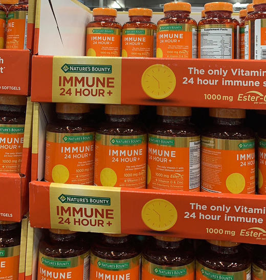 特价！赶紧备VC了📣美国直邮特价248元🉐包税包邮到手了🔥Nature's Bounty IMMUNE自然之宝1000mg高含量成人维他命C，增加免疫力，抗氧化，Immune提高免疫力120粒 商品图9