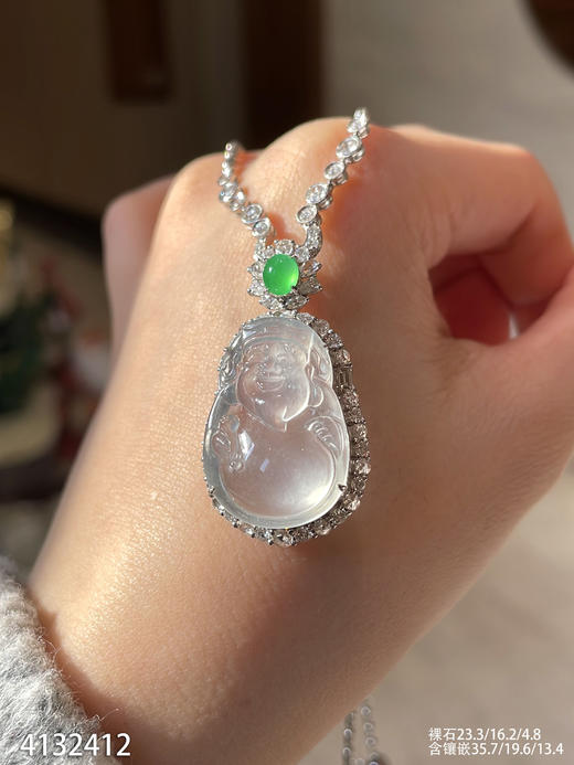 4132412，财神爷吊坠。具体价格微信咨询 商品图5