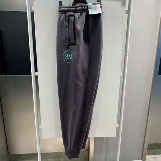 安踏男女卫裤2024冬款加绒潮流百搭束脚针织运动长裤172441305N 商品图1