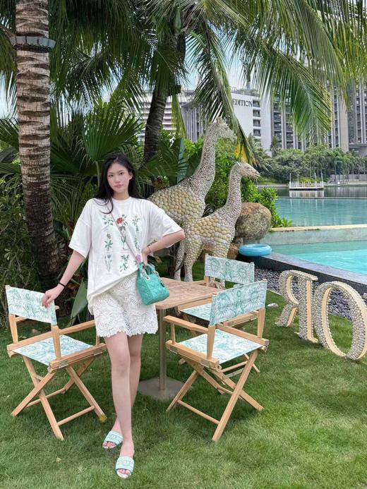 D家 植物标本印花圆领短袖（JN） 商品图0