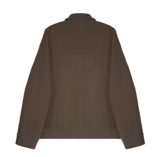 【新品上新】HX 冬季翻领毛呢茄克衫Y105440008101/02 商品图4