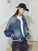 Mood Like Me/MWT2411/复古牛仔洗水棒球夹克 商品缩略图2