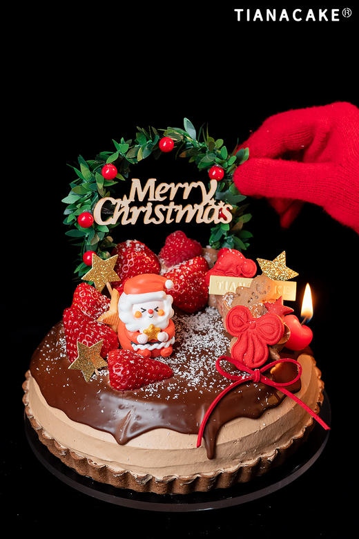 🌟圣诞限定｜圣诞绮梦🎄（八寸巧克力香蕉） 商品图0