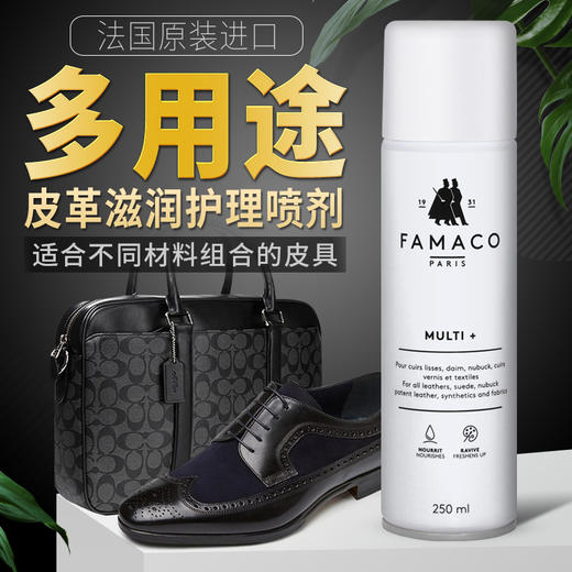 法国进口Famaco多用途皮革滋润护理喷剂0023 商品图0