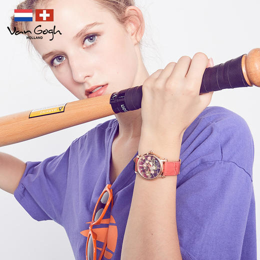 VAN GOGH 梵高女士手表 紫苑和夹竹桃 商品图3