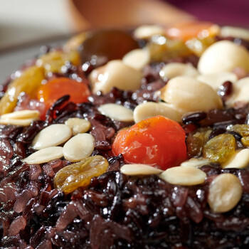 五芳斋八宝饭真空紫糯方便米饭速食代早餐微波炉加热真空紫糯八宝饭390g /粮油调味 /方便食品 /速食预制主食 商品图3