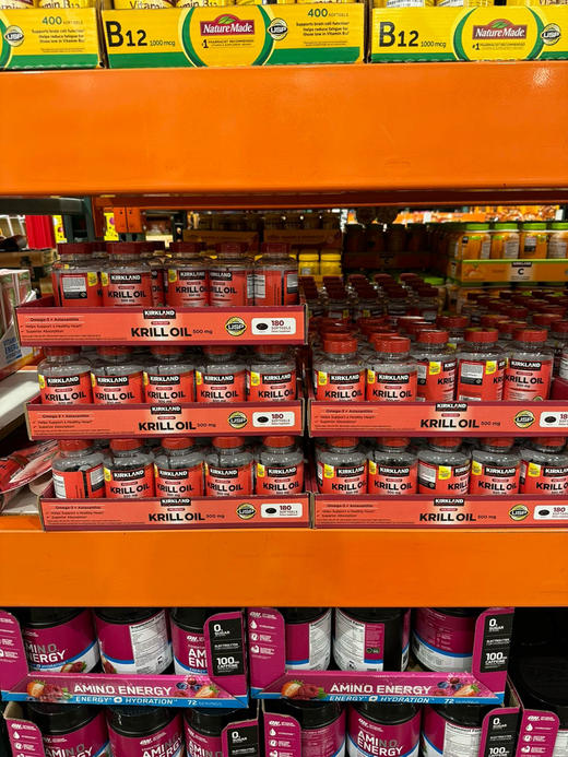 🆕新包装180粒！折扣特价📣美国🇺🇸280元/瓶 🉐🉐 kirkland鳞虾油三倍鱼油增强心脏功能和关节健康 商品图7