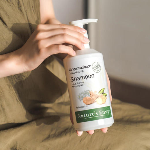 【特惠】美国天然之扉生姜香氛蓬松洗发露532ml 植物萃取丰盈蓬松强韧发丝 商品图2