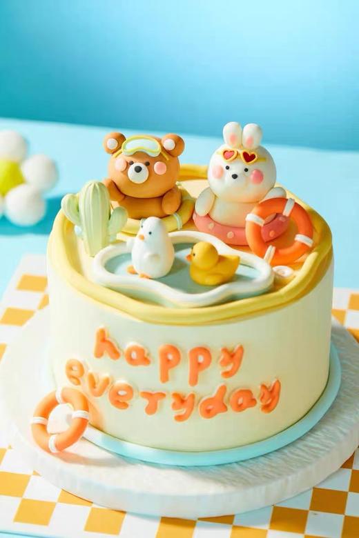 童趣乐园小鸭子蛋糕 商品图0