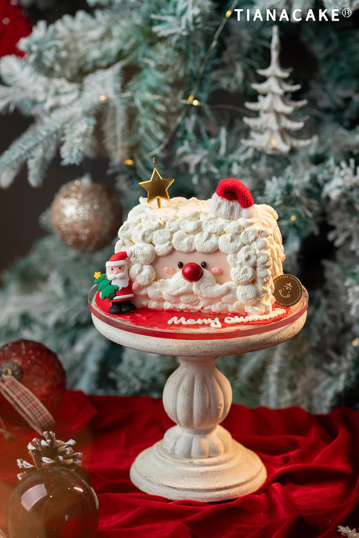 🌟圣诞限定｜圣诞老人🧑🏻‍🎄（五寸咸奶油蛋糕） 商品图11