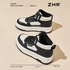 ZHR则则加绒保暖休闲鞋女2024冬季新款ins潮流百搭厚底高帮运动鞋 商品缩略图9