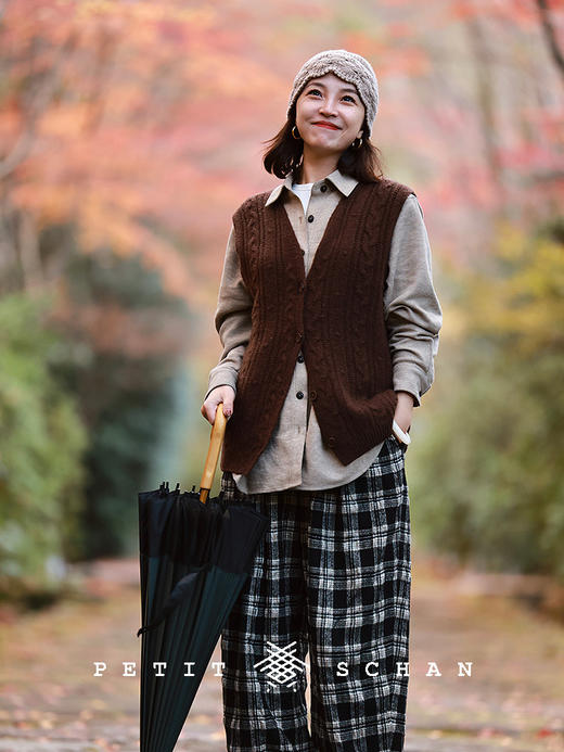 PETIT SCHAN小闪 CLO#672 Santa claus 圣诞老爷爷 纯棉绒感原创圣诞老人刺绣磨毛衬衫 商品图1