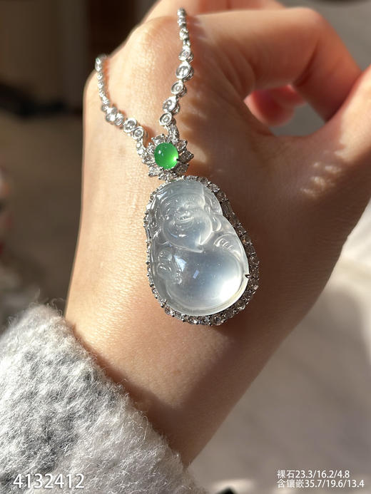 4132412，财神爷吊坠。具体价格微信咨询 商品图6