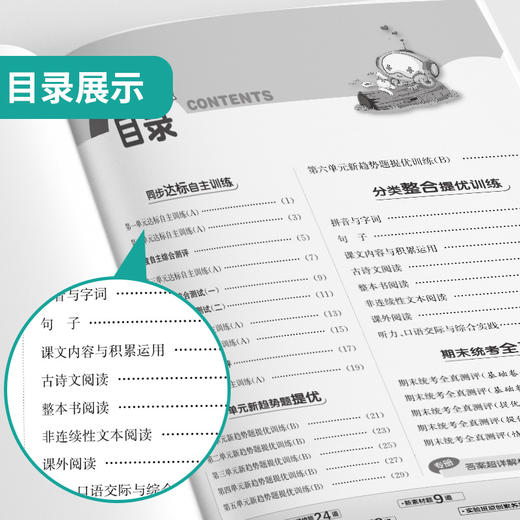 2025春【人教版】六年级语文(下)  实验班提优大考卷 商品图2