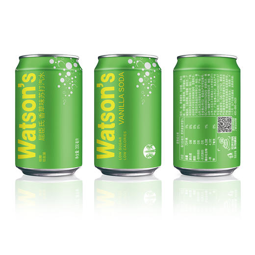 屈臣氏苏打汽水香草苏打200ML*30 商品图5