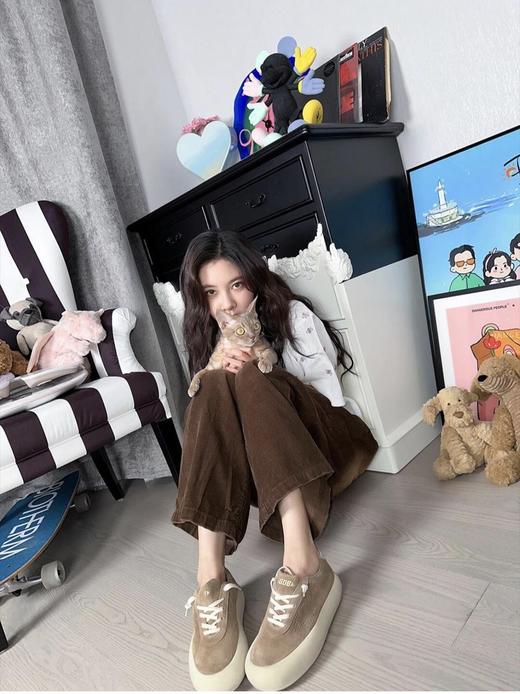 GGDB2024新款做旧丑萌大头面包鞋复古休闲星星脏脏鞋（SS） 商品图4