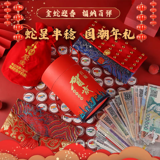 💰2025蕞有意义的压岁钱年礼❗❗【创意外国纪念币红包】来自118个国家的新年祝福🏮 商品图8