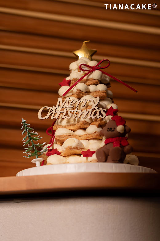 🌟圣诞限定｜星愿璀璨🎄（五寸加高拿破仑塔） 商品图2